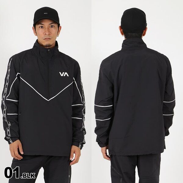 RVCA ルーカ SPORT ハーフジップナイロンジャケット