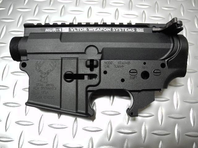 実物VLTOR マルイM4/M16A2 電動ガン用メタルレシーバー5.56mm
