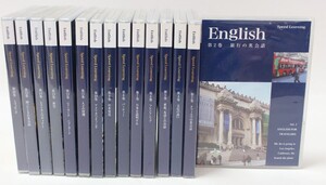 ◆ CD スピードラーニング英語 初級編 2巻~16巻セット【一部未開封・欠品あり】◆NHC09798 テキスト付き 英語教材 Speed Learning English
