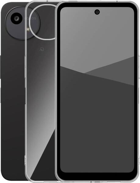 対応 AQUOS Wish5 ケース Sediven クリア 薄型 指紋防止 黄変防止 落下防止 透明TPU レンズ保護 軽量 全面保護カバー