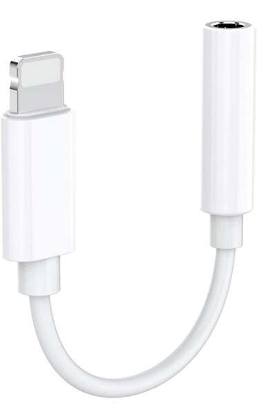 iPhone 変換アダプタ イヤホン ジャック 3.5 mmヘッド