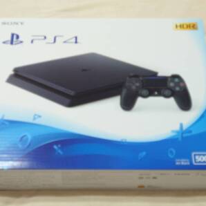 (新品未使用)PS4 2200 ブラック black 内部の梱包など未開封 500GB CUH-2200AB01