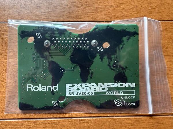 ROLAND ローランド SR-JV80-05 WORLD EXPANSION BOARD エクスパンションボード MADE IN JAPAN