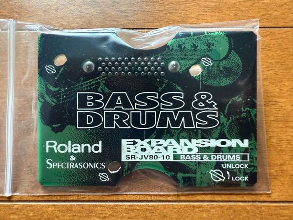 Roland ローランド SR-JV80-10 Bass & Drums EXPANSION BOARD エクスパンションボード MADE IN JAPAN ローランド