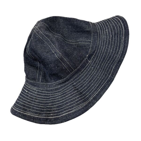 ハンドメイド アーミーハット デニム 11oz US.ARMY R-37 / ミリタリー ジャングル プリズナー ビンテージ レプリカ 30s 40s 50s M-51 65