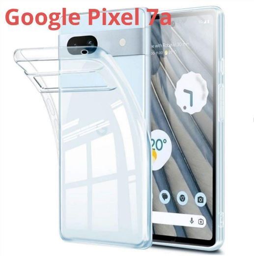 Google Pixel7a ケース Tクリア PU+PC 耐衝撃