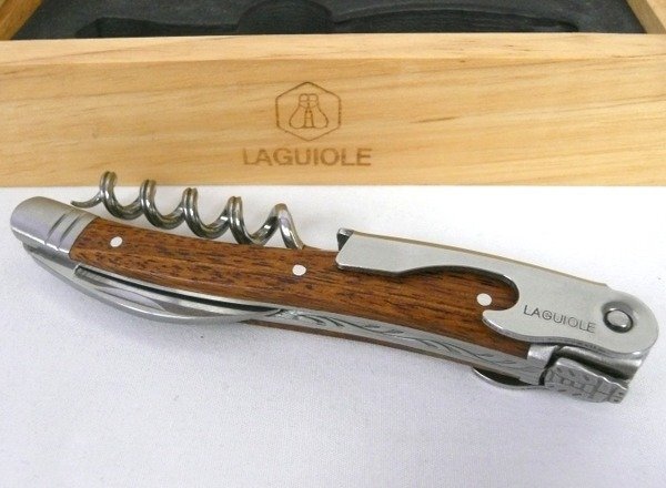 新品未使用】ラギオール ソムリエナイフ 木箱入り