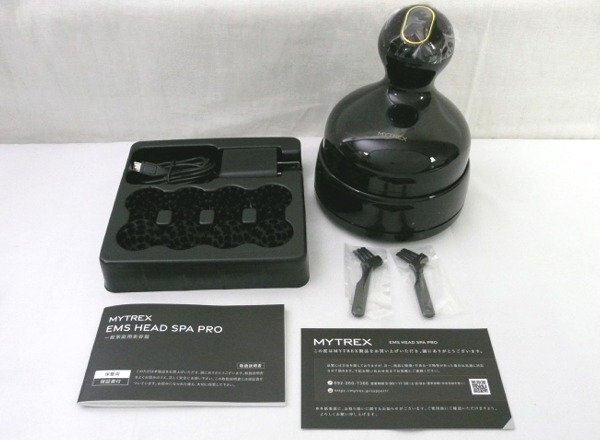 MYTREX MT-EHS20B BLACK マイトレックスEMSヘッドスパ