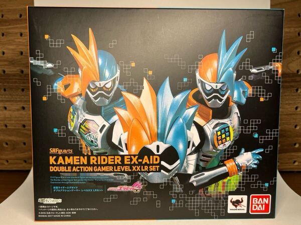 【開封済】S.H.Figuarts 仮面ライダーエグゼイド ダブルアクションゲーマー レベルXX LRセット
