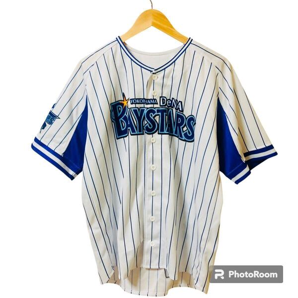 横浜DeNAベイスターズ ロペス レプリカユニフォーム 応援歌刺繍ワッペン付き美品Lサイズ
