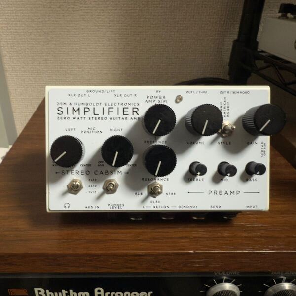 DSM Noisemaker & Humboldt Electronics SIMPLIFIER Guitar Preamp プリアンプ パワーアンプシミュレーター キャビネットシミュレーター
