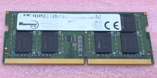 ◎Wooposit WPBH32D416SWA-16G - PC4-25600/DDR4-3200 260Pin DDR4 SO-DIMM 16GB 動作品