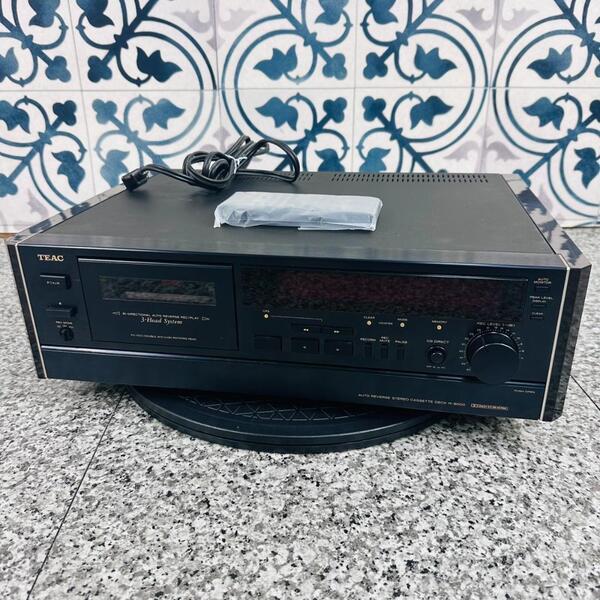 TEAC ティアック R-9000 ヘッドオートリバースカセットデッキ 音響機器 オーディオ機器 リモコン