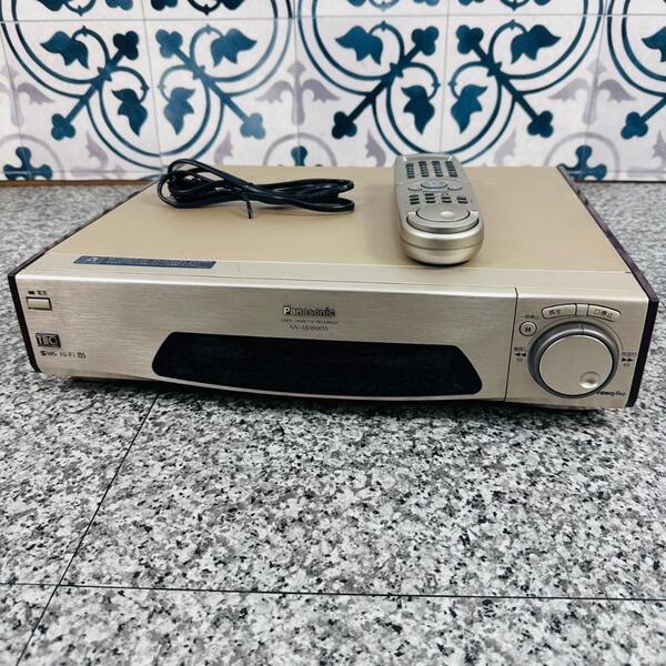 Panasonic パナソニック NV-SB1000W ビデオデッキ VHS 1995年製 映像機器 リモコン 現状
