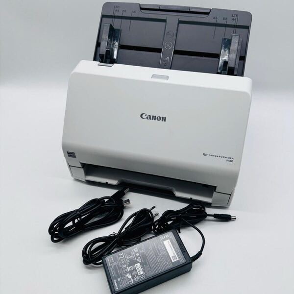 美品 Canon キャノン imageFORMULA R30 ドキュメントスキャナー A4 簡単スキャン 電子化