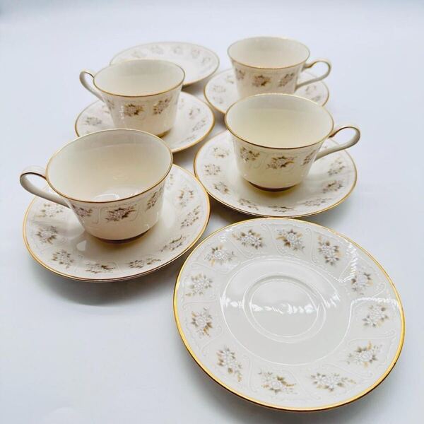 Noritake ivory china ノリタケ アイボリー チャイナ カップ&ソーサー セット コーヒー ティー カップ 洋食器 現状