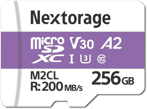 929 Nextorage マイクロSDカード 256GB microSDXC A2 U3 V30 読出し最大200MB/s Swtich NX-M2CL256G ネクストレージ microSDカード