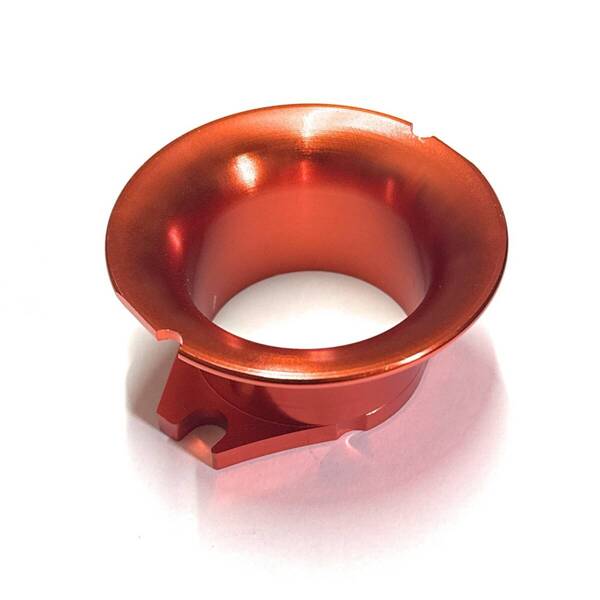 橙 ケイヒン FCR ラージボディ用 ファンネル FCR35 FCR37 FCR39 FCR41 エアクリーナー フィルター SR400 XJR1300 ZRX1200 GPz900R ゼファー