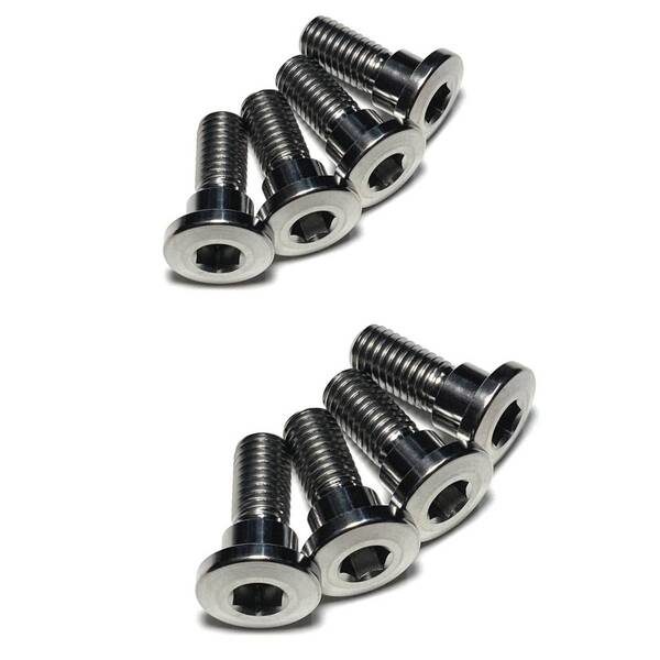 64チタン 8本 ブレーキディスク ボルト M8 P1.25 CT125 ハンターカブ JA55 JA65 グロム JC61 JC75 モンキー125 JB02 フォルツァ MF06 MF08