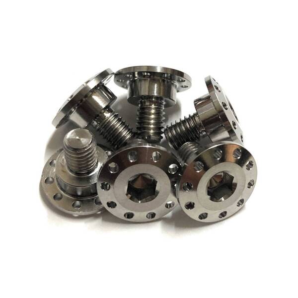 64チタン フロントフォークガード ボルト CR125R CRF250R CRF450R CRF150R CRF250RX CRF450X CRF450RX CRF450L XR250 モタード CRM250AR