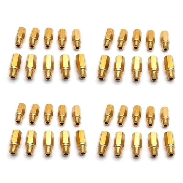 10個×4セット #85-108 六角大 メインジェット PWK28 PE24 FCR 28 33 35 37 39 41 CR mini ケイヒン キャブレター用 京浜