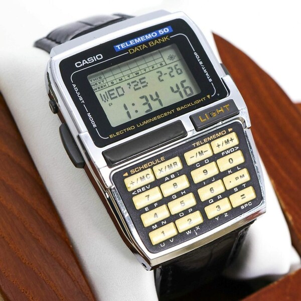 稼働 CASIO 腕時計 デジタル DBC-630 データバンク 710