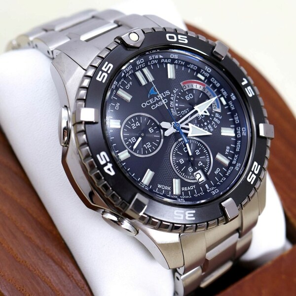 稼働 SEIKO OCEANUS 腕時計 電波ソーラー OCWP500 1837