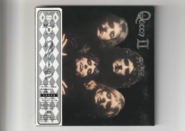 紙ジャケ 帯付CD/クイーン クイーンⅡ 2001年 24ビット デジタル・リマスタリング 2004年発売 TOCP67342