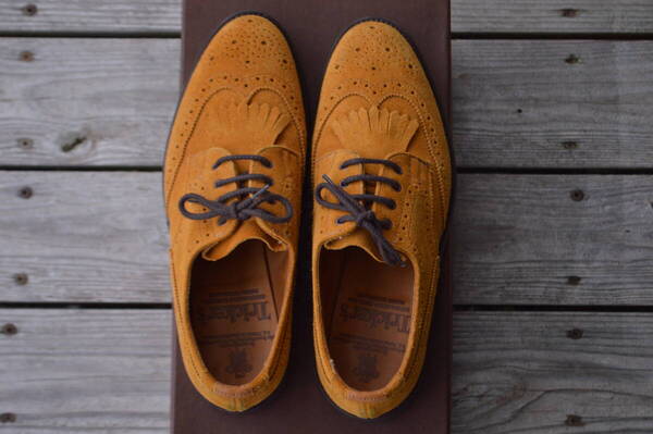 TRICKER’S カントリーシューズ 6-4 イエロー トリッカーズ レディース