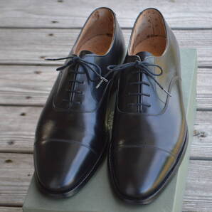 CROCKETT&JONES CONNAUGHT 8.5E ブラック コノート ストレートチップ