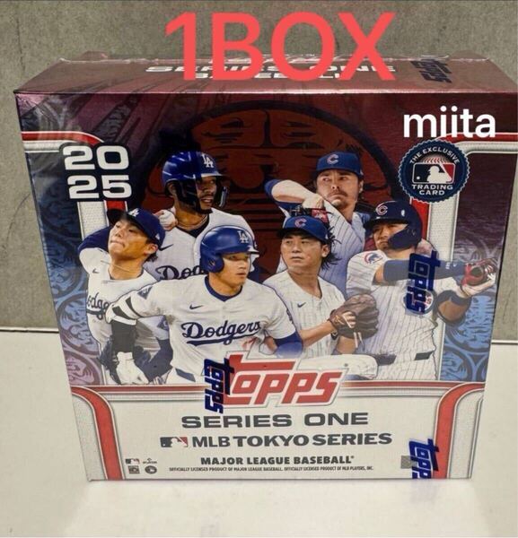 新品未開封 topps SERIES ONE mlb tokyo トレカ 1BOX