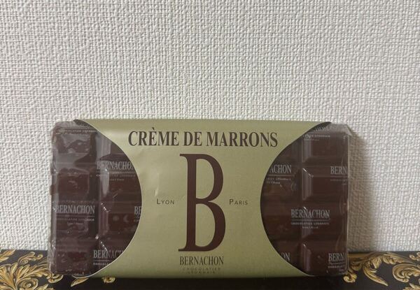 新品未開封 ベルナシオン クリームマロン ダークチョコレート