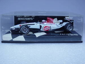 MINICHAMPS 1/43 BAR HONDA 005 2003 #17 J.BUTTON BARホンダ ジェンソン・バトン ラッキーストライク LUCKY STRIKE仕様