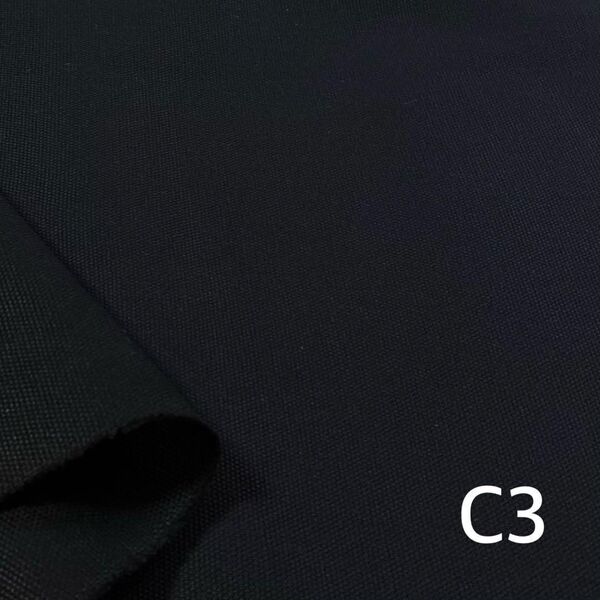 生地 8号帆布生地 C3ブラック 1M