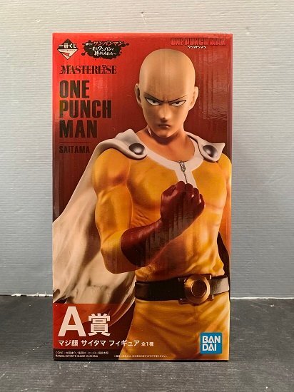 新品未開封　一番くじ　ワンパンマン　サイタマ　A賞　フィギュア　送料込み 一番くじ ワンパンマン マジ顔 サイタマ A賞 フィギュア 高く