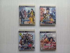 ps3 4本セット 戦国無双 真田丸 戦国バサラ 3 宴 4