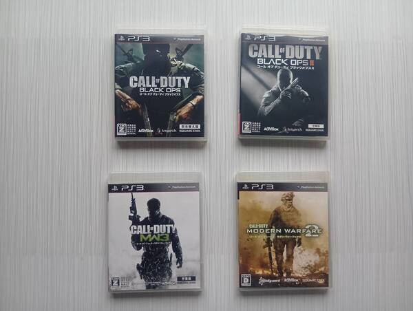 ps3 4本セット コール オブ デューティ ブラックオプス ブラックオプス2 モダンウォーフェア2 モダンウォーフェア3