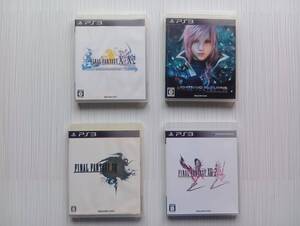 ps3 4本セット ファイナルファンタジー 13 13-2 10/10-2 Ⅹ/Ⅹ-2 ライトニングリターンズ