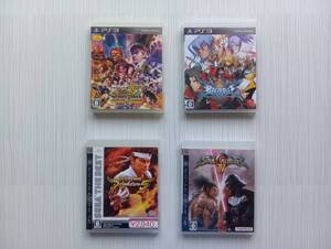 ps3 格闘系 4本セット ストリートファイターⅣ アーケードエディション バーチャファイター5 ソウルキャリバーⅣ ブレイブルー