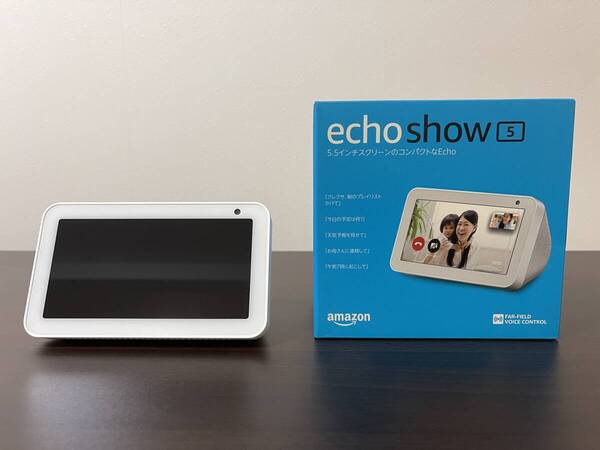 【美品】スマートスピーカー Amazon Echo Show 5(2019年モデル) 送料無料