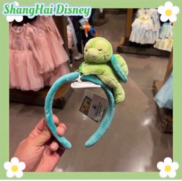 【現地購入☆正規品】オルメル おねんねぬいぐるみカチューシャ 上海ディズニー