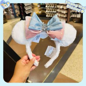 【最新☆正規品】ドナルド 2025誕生日 リボンカチューシャ 上海ディズニー