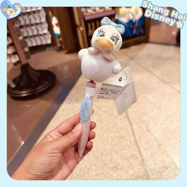 【現地購入☆正規品】デイジー 誕生日 ぬいぐるみボールペン 上海ディズニー