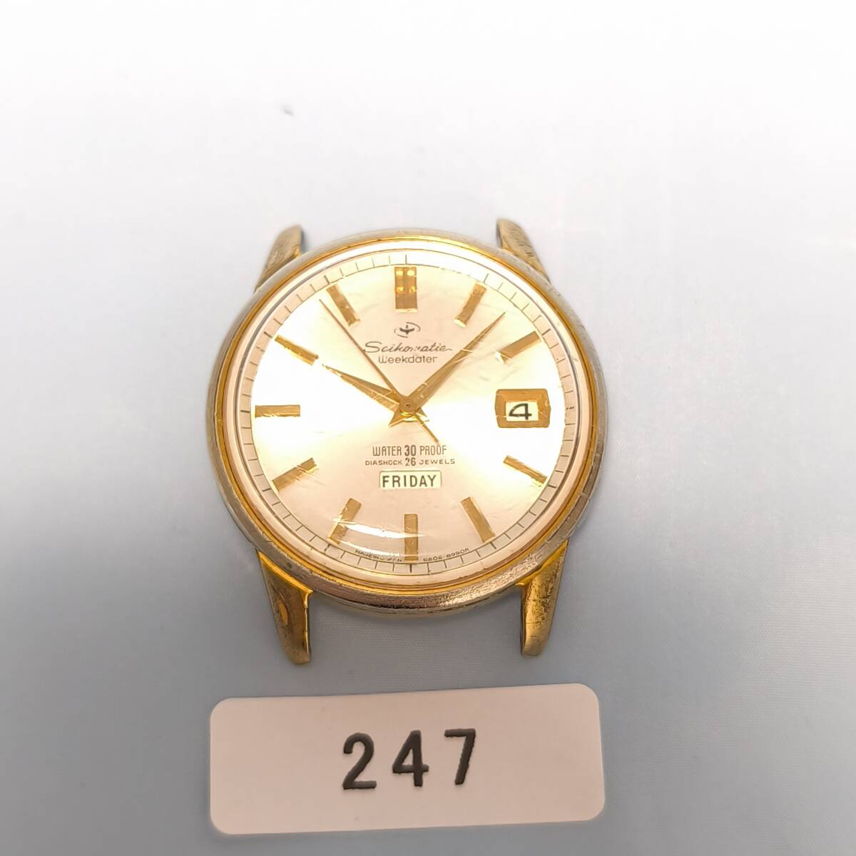 SEIKO セイコーマチックウィークデータ 機械式自動巻時計(稼動品) Yahoo!オークション -「セイコー マチック ウィークデータ」の