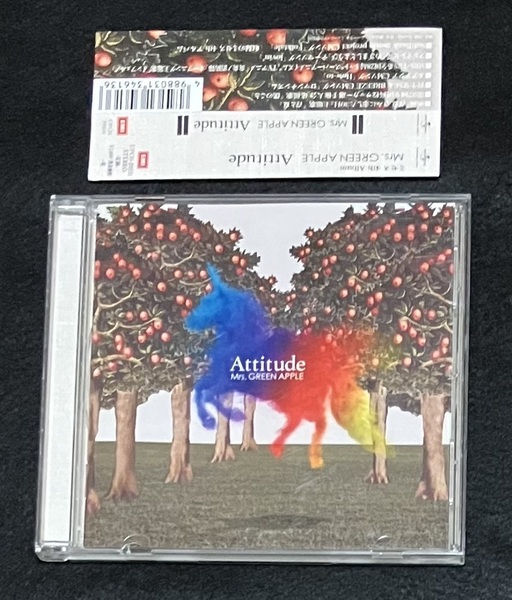 ※送料無料※ Mrs.GREEN APPLE Attitude 通常盤 アルバム ミセスグリーンアップル