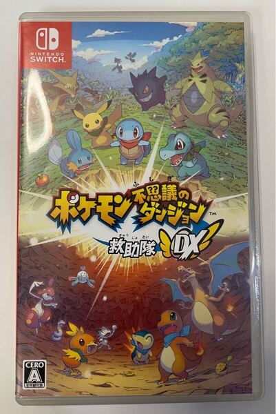 ★送料無料★Nintendo Switch ニンテンドースイッチ ポケモン不思議のダンジョン 動作確認済み