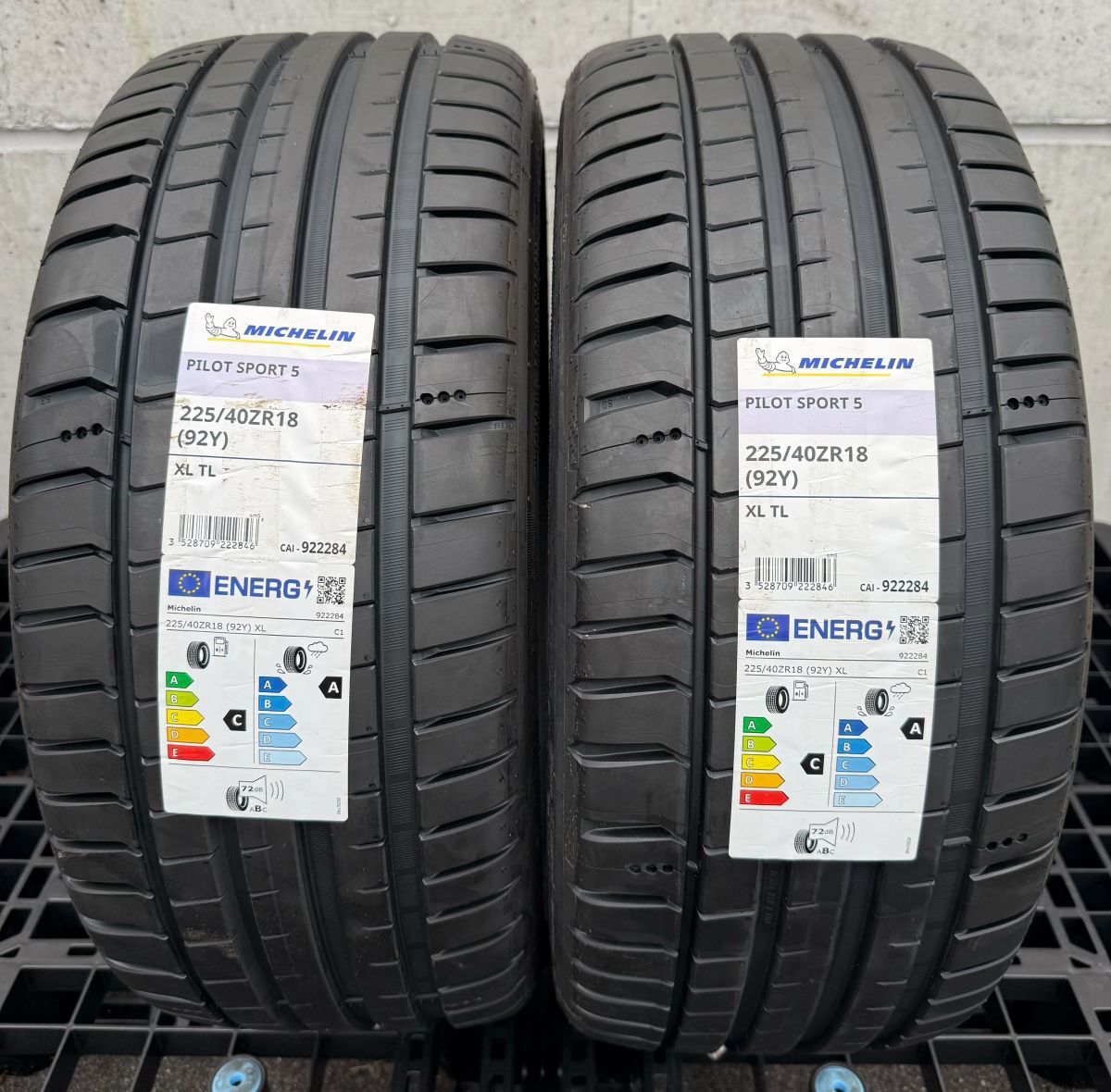 Used 225/40ZR18 Michelin Pilot Sport PS2 N3 88Y - 9/32 | eBay