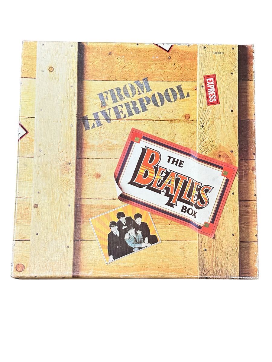 THE BEATLES BOX レコード8枚組 ビートルズレコード4枚セット Yahoo!オークション -「ビートルズ レコード box」の落札相場