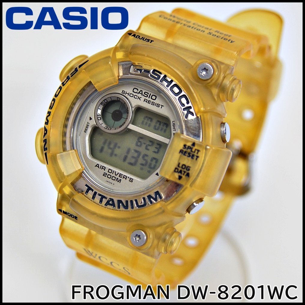 CASIOフロッグマンWCCS金マンタカスタム限定モデル。美品です。本体のみ。 imgrc0113707801.jpg