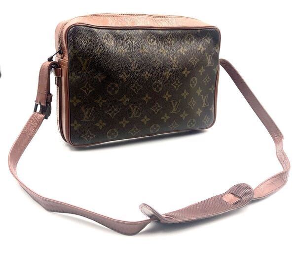 ■良品■LOUIS VUITTON ルイヴィトン モノグラム サックバンドリエール ショルダーバッグ 斜めがけ クロスボディ PVC×レザー